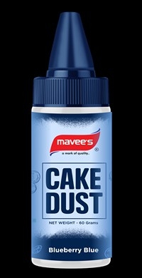 Mavee - Cake Dust - Blueberry Blue - 60 Grams
