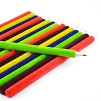 Multicolor Velvet Pencil, For Drawing And Writing