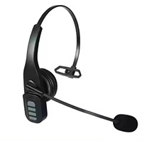 Wireless trucker headphone High Voice Clarity with Noise Canceling Mic for Cell Phone